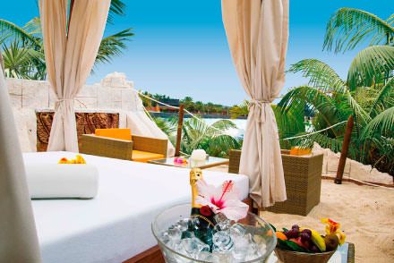 Champagner-Club Exklusiver Bereich Siam Park Teneriffa