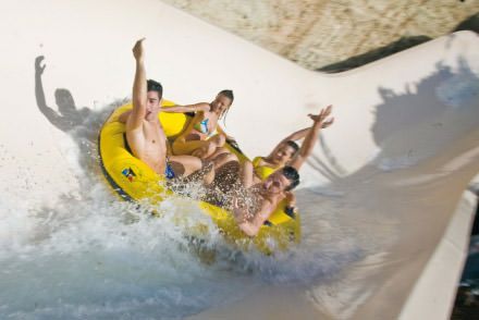 Mekong Rapids Wasser-Riesenreifenrutsche Siam Park Teneriffa