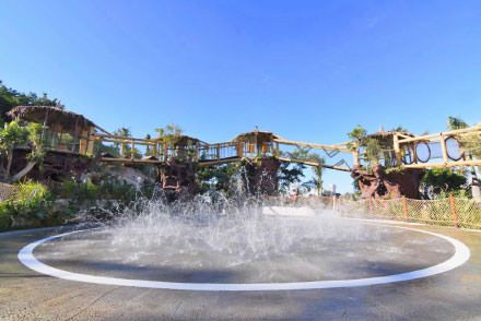Bodhi Trail Kletterpfad für Kinder Siam Park Teneriffa